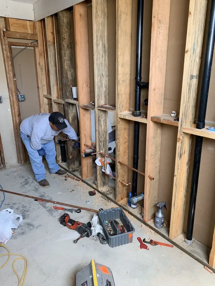 Commercial rough-in plumbing for Commercial Plumbing in Saint Josephs